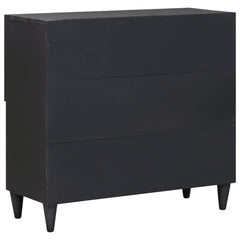 vidaXL Storage Cabinets Multicolour 80 x 33.5 x 75 cm Solid Mango Wood 5