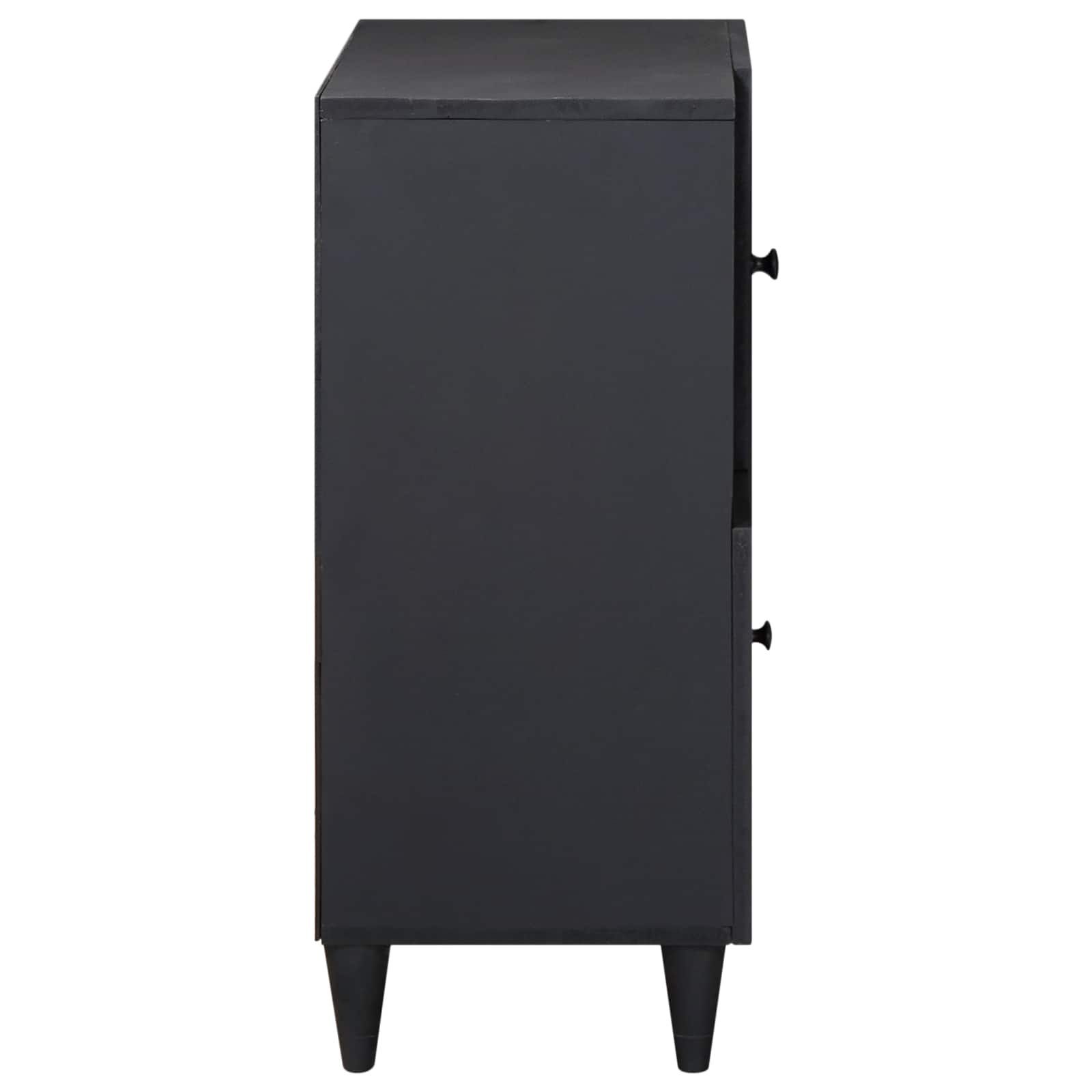 vidaXL Storage Cabinets Multicolour 80 x 33.5 x 75 cm Solid Mango Wood 4