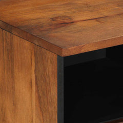 vidaXL TV Cabinet Honey Brown 70 x 33 x 46 cm Solid Mango Wood 6