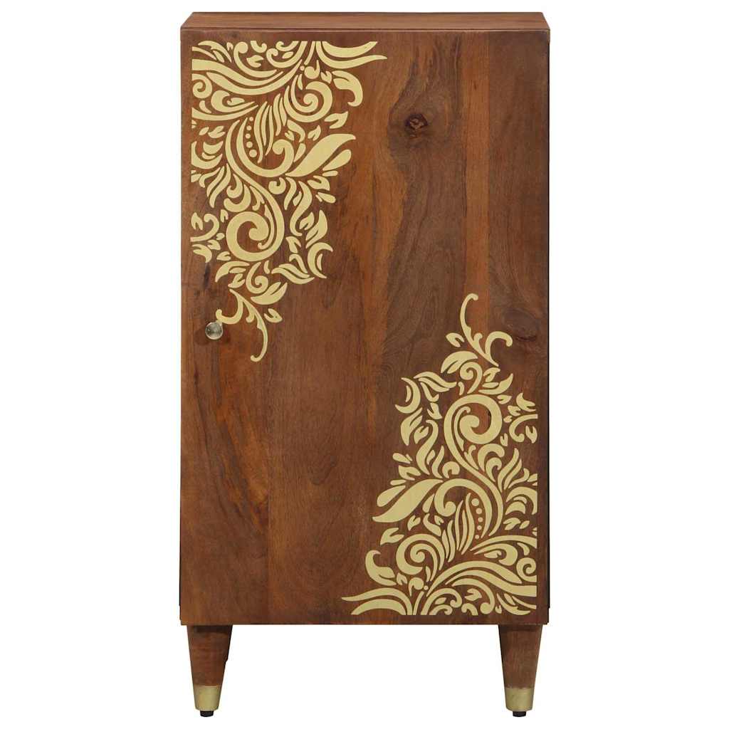 Sideboard and Gold Solid Mango Wood