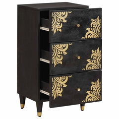 Sideboard and Gold Solid Mango Wood