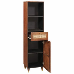 vidaXL Sideboard with Drawer Brown 38 x 33.5 x 160 cm Solid Mango Wood 3