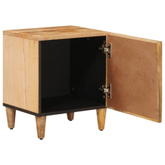 vidaXL Bedside Table 2 pcs Brown 40 x 33.5 x 46 cm Solid Mango Wood 2
