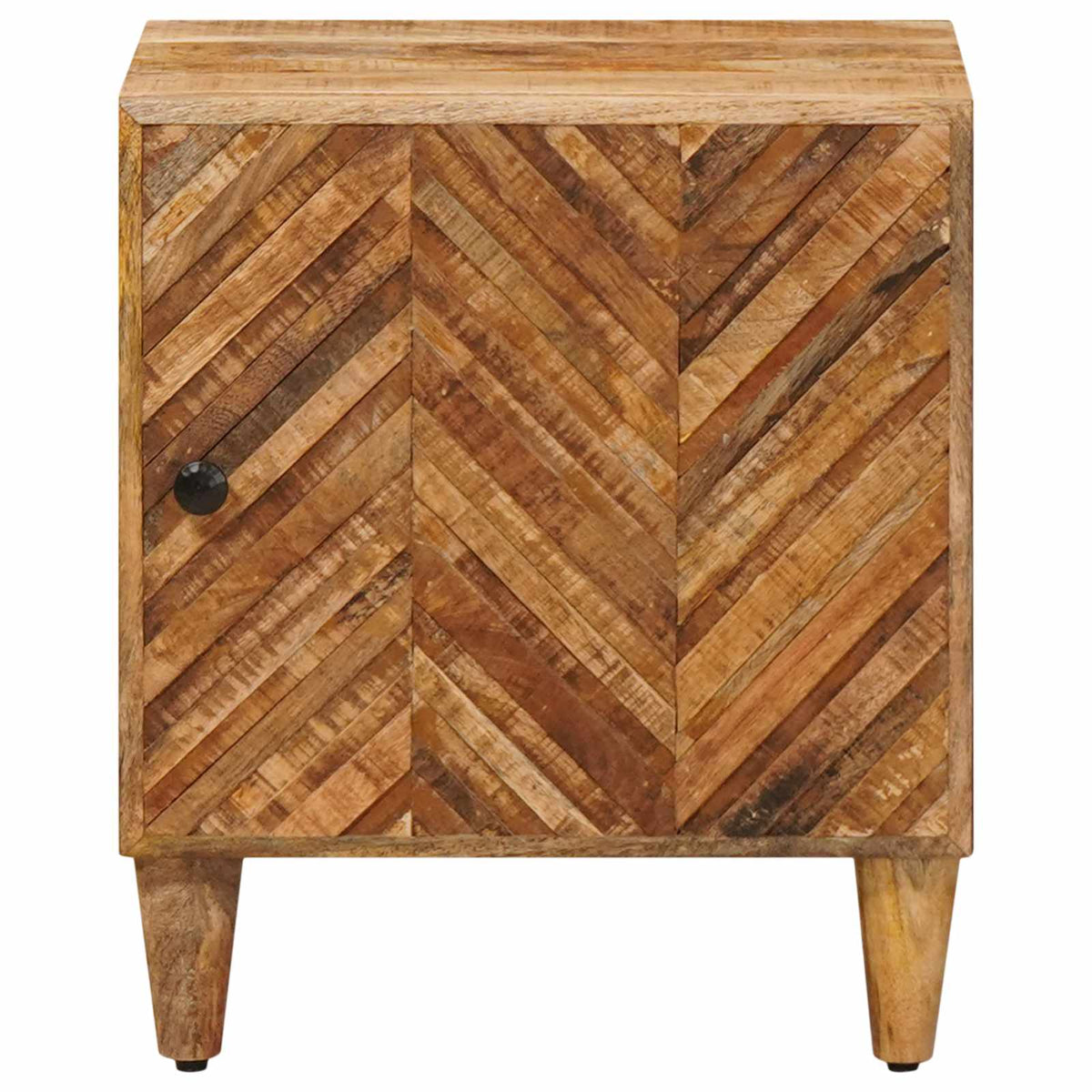 vidaXL Bedside Table 2 pcs Brown 40 x 33.5 x 46 cm Solid Mango Wood 3