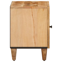 vidaXL Bedside Table 2 pcs Brown 40 x 33.5 x 46 cm Solid Mango Wood 4