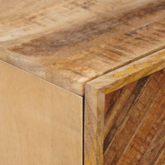 vidaXL Bedside Table Brown 40 x 33.5 x 46 cm Solid Mango Wood 6
