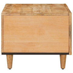 vidaXL Coffee Table Brown 80 x 50 x 40 cm Solid Mango Wood 4