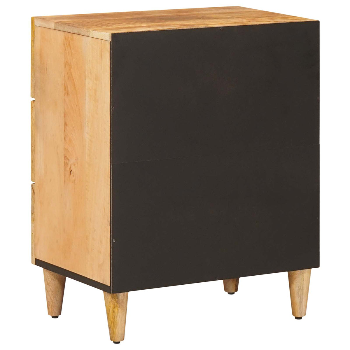 vidaXL Bedside Table Brown 50 x 33 x 60 cm Solid Mango Wood 5