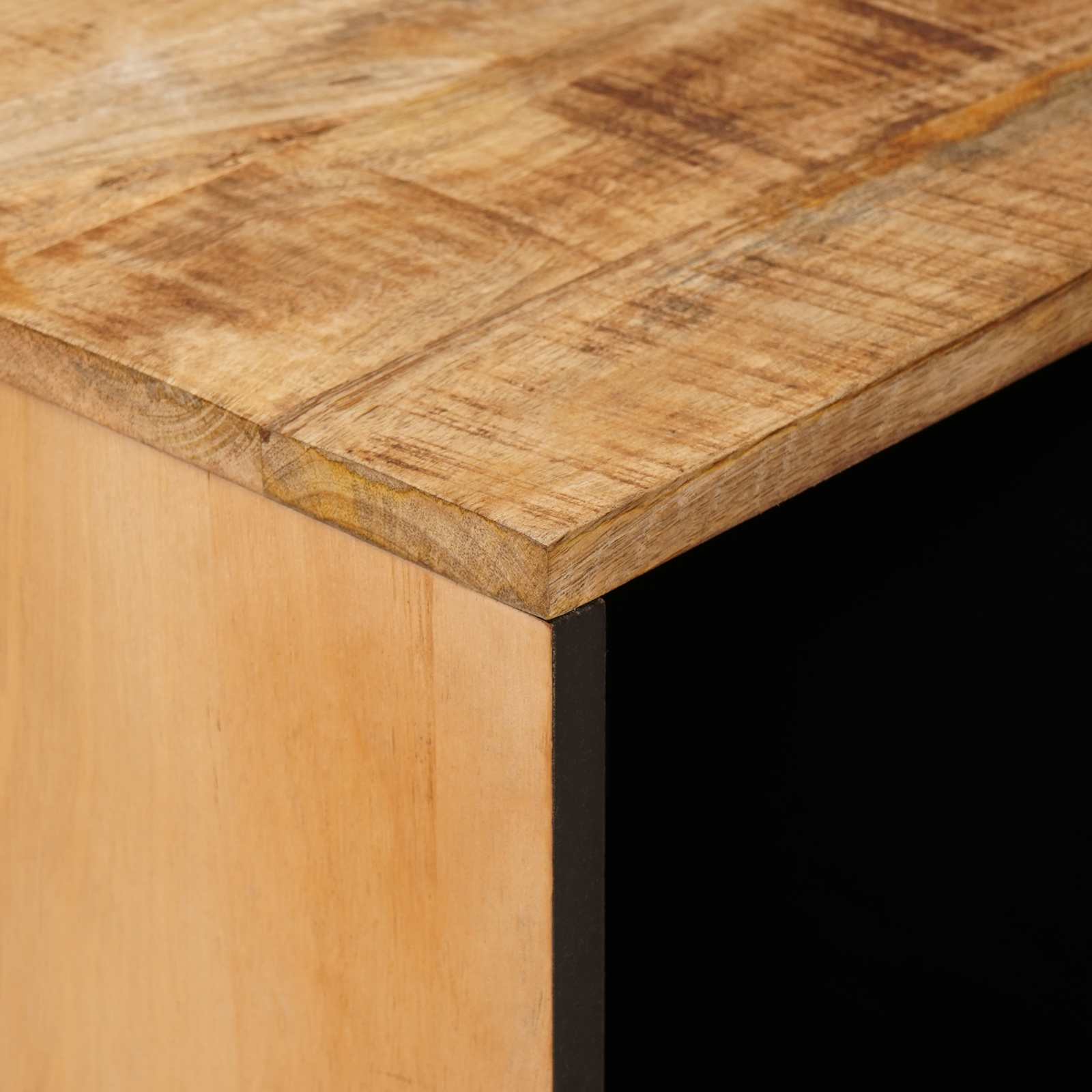 vidaXL Storage Cabinets Brown 80 x 33.5 x 75 cm Solid Mango Wood 6