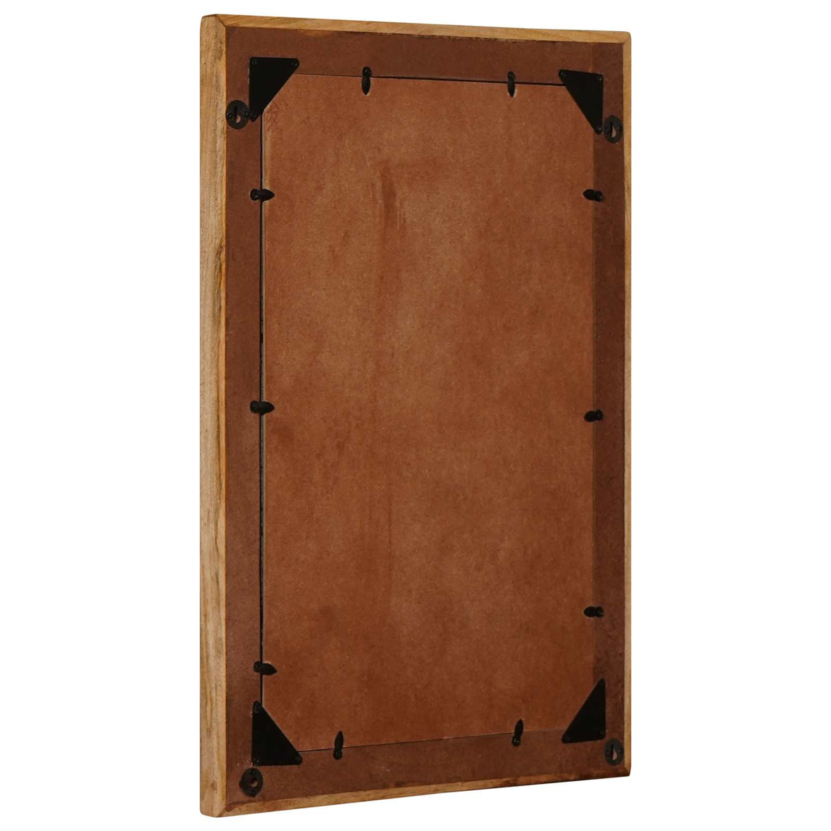 vidaXL Mirror Brown 70 x 50 x 2.5 cm Glass 3