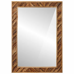 vidaXL Mirror Brown 70 x 50 x 2.5 cm Glass 2