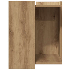 vidaXL Cat Litter Box Enclosure Artisan Oak 42 x 42 x 51 cm 6