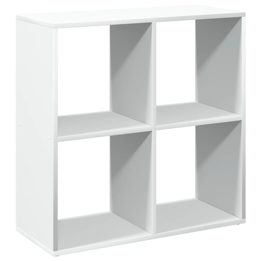 vidaXL Room Divider Bookcase White 69,5x29x69,5 cm Engineered Wood 2