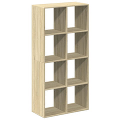 vidaXL Room Divider Bookcase Sonoma Oak 69,5x29x137,5 cm Engineered Wood 2