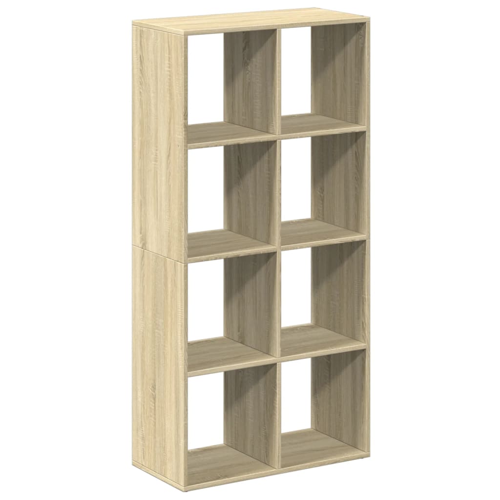 Room Divider Bookcase 69.5x29x137.5 cm Width 69.5 cm Height 137.5 cm Sonoma oak