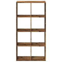 vidaXL Room Divider Bookcase Old Wood 69,5x29x137,5 cm Engineered Wood 5