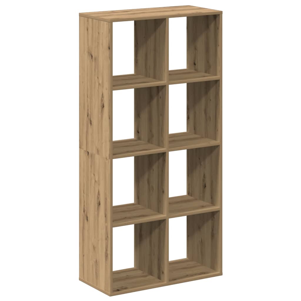 vidaXL Room Divider Bookcase Artisan Oak 69,5x29x137,5 cm Engineered Wood 6