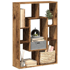 Bookcase Engineered Wood in Old Wood