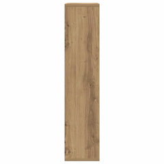 vidaXL Bookcase Artisian Oak 63x20x90 cm Engineered Wood 6