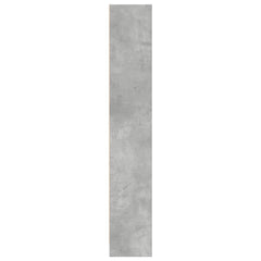 vidaXL Bookcase Concrete Grey 40x24x143 cm Engineered Wood 6