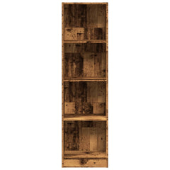 vidaXL Bookcase Old Wood 40x24x143 cm Engineered Wood 4