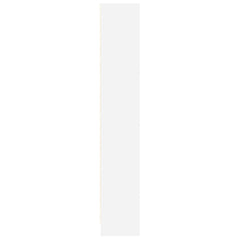 vidaXL Bookcase White 60x24x143 cm Engineered Wood 6