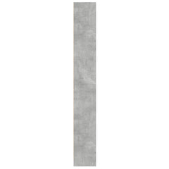 vidaXL Bookcase Concrete Grey 60x24x176 cm Engineered Wood 6