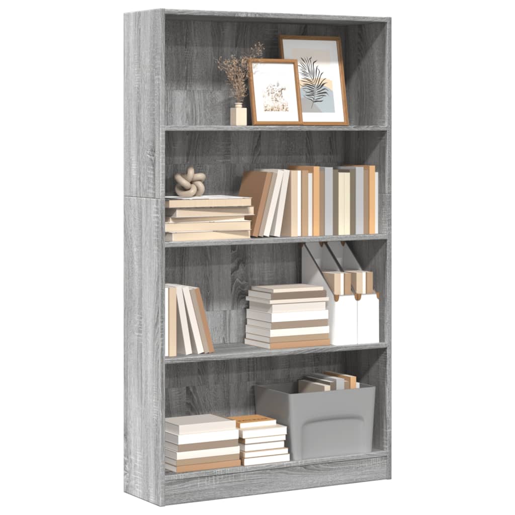 vidaXL Bookcase 80x24x143 cm Engineered Wood