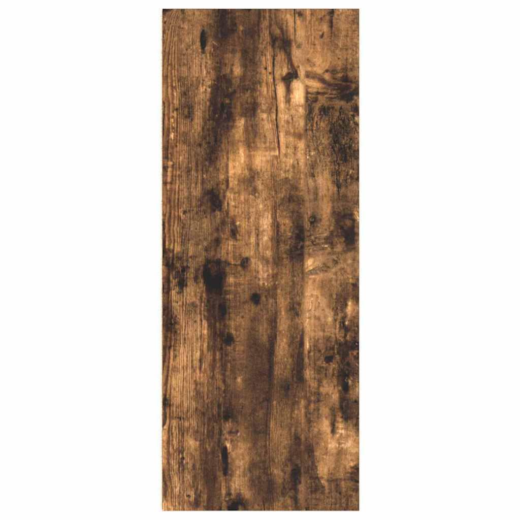 vidaXL Bookcase Smoked Oak 40x30x77 cm Engineered Wood 6