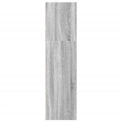 vidaXL Bookcase Grey Sonoma 40x30x114 cm Engineered Wood 6