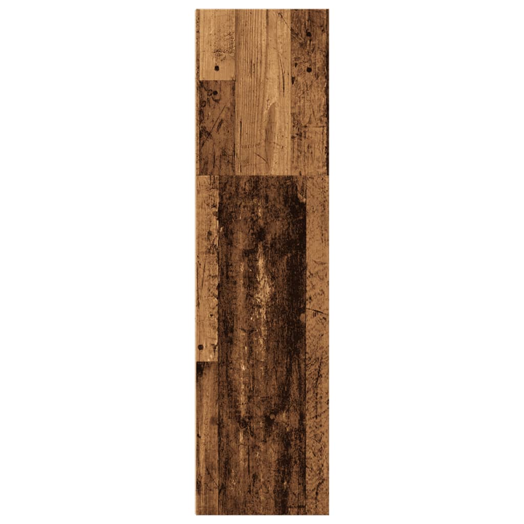 vidaXL Bookcase Old Wood 40x30x114 cm Engineered Wood 6