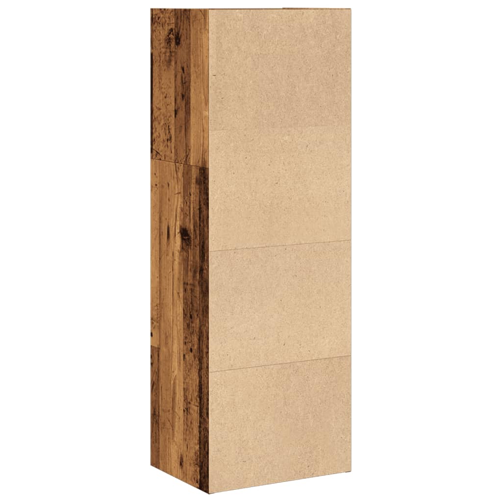 vidaXL Bookcase Old Wood 40x30x114 cm Engineered Wood 5