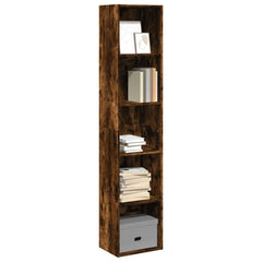 Bookcase 40x30x189 cm Engineered Wood Smoked oak