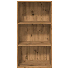 vidaXL Bookcase Artisian Oak 60x30x114 cm Engineered Wood 4
