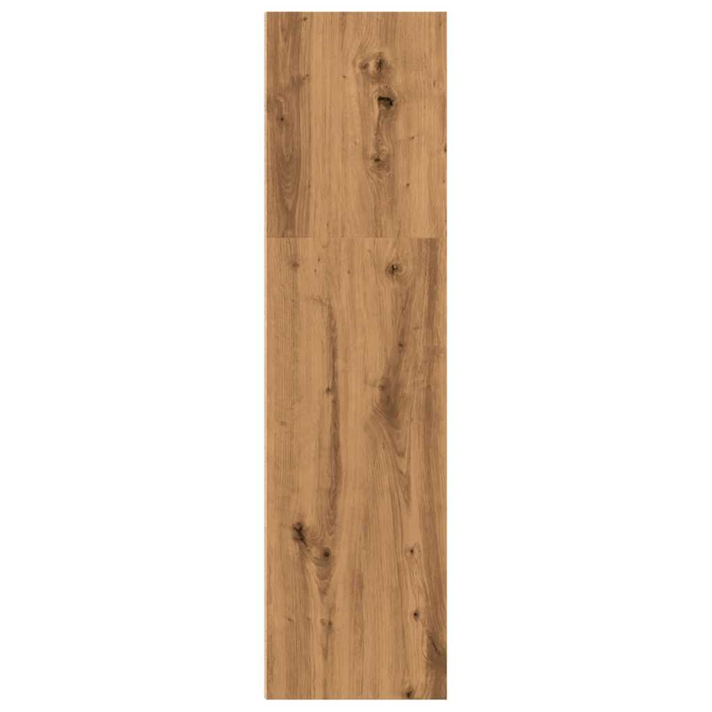 Bookcase 60x30x114 cm Engineered Wood Artisian oak