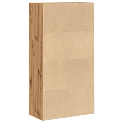 vidaXL Bookcase Artisian Oak 60x30x114 cm Engineered Wood 5