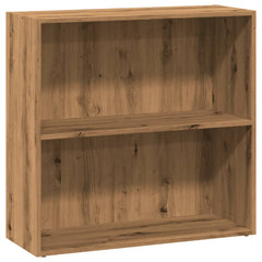 vidaXL Bookcase Artisian Oak 80x30x77 cm Engineered Wood 2