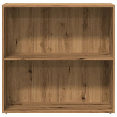 vidaXL Bookcase Artisian Oak 80x30x77 cm Engineered Wood 4
