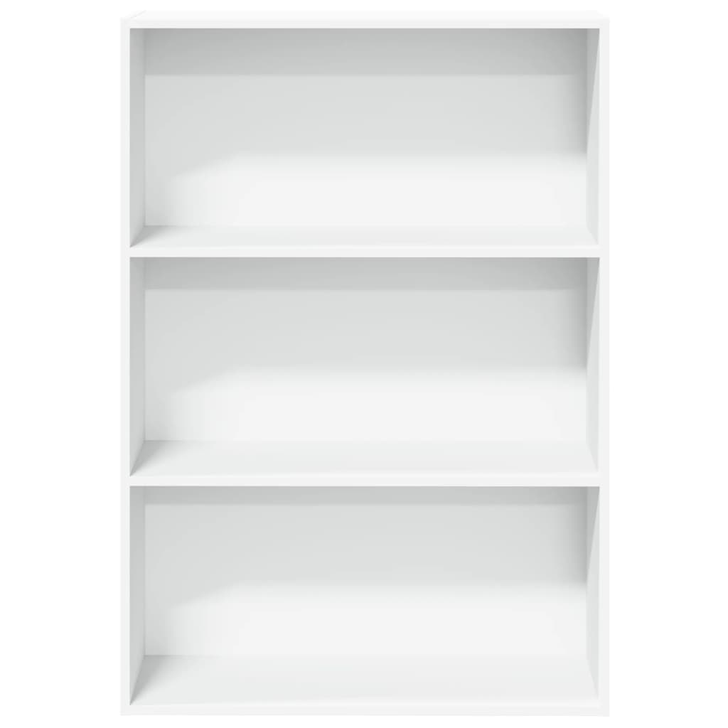 vidaXL Bookcase White 80x30x114 cm Engineered Wood 4
