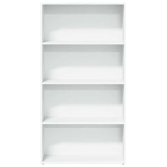 vidaXL Bookcase White 80x30x152 cm Engineered Wood 4