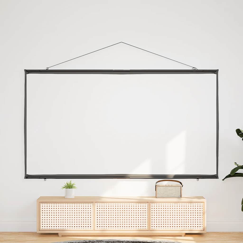 vidaXL Projection Screen Wall-Hanging 84 Inch 16:9 3