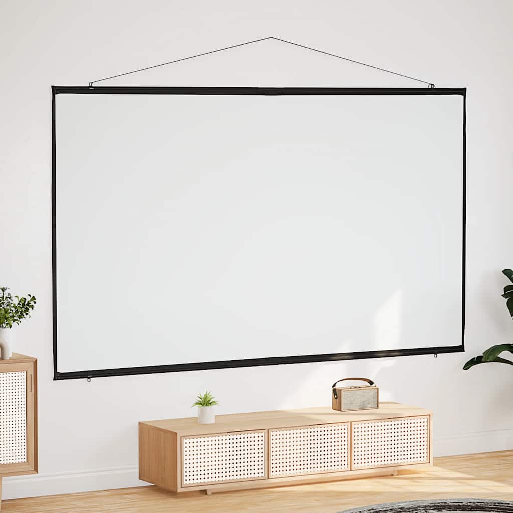 vidaXL Projection Screen Wall-Hanging 108 Inch 16:9 2