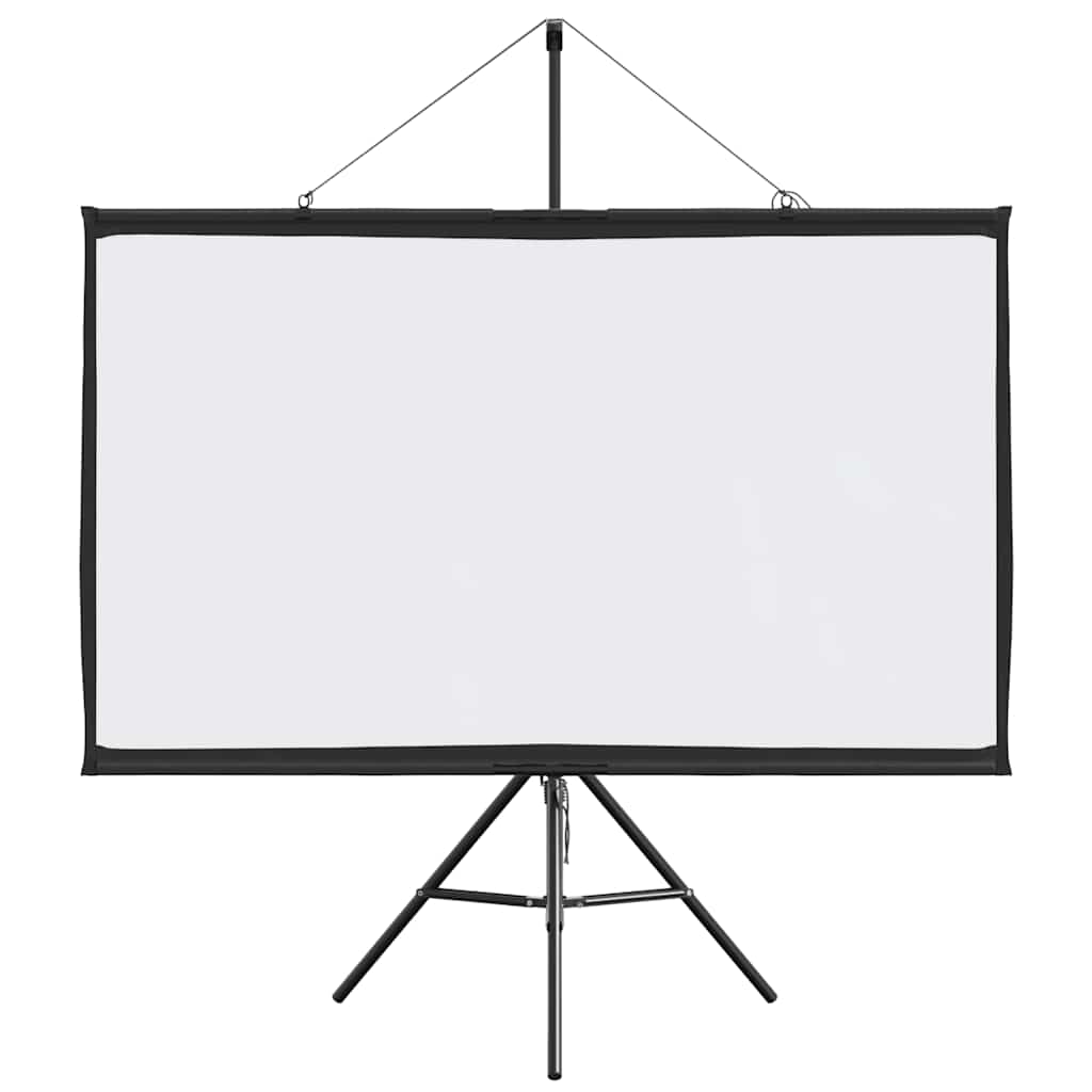 vidaXL Projection Screen with Tripod 72 Inch 16:9 4