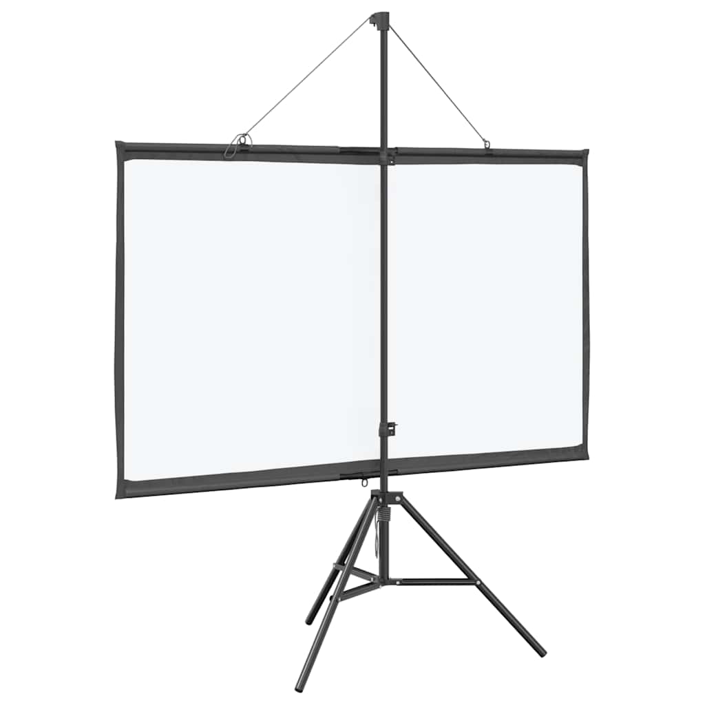 vidaXL Projection Screen with Tripod 72 Inch 16:9 5