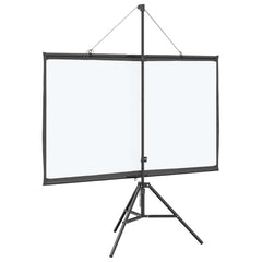 vidaXL Projection Screen with Tripod 72 Inch 16:9 5