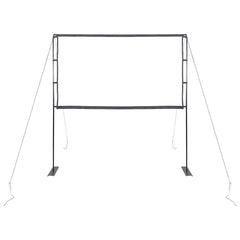 vidaXL Projection Screen with Stands 84 Inch 16:9 3