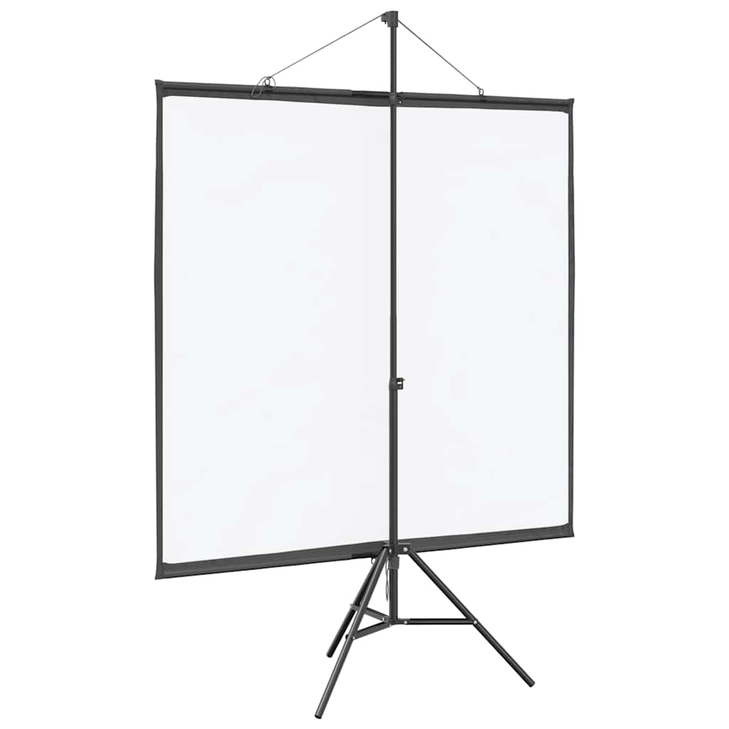 vidaXL Projection Screen with Tripod 81 Inch 1:1 5