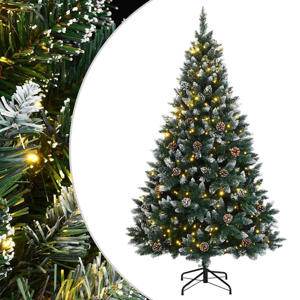 Artificial Christmas Tree Green 180 cm With leds