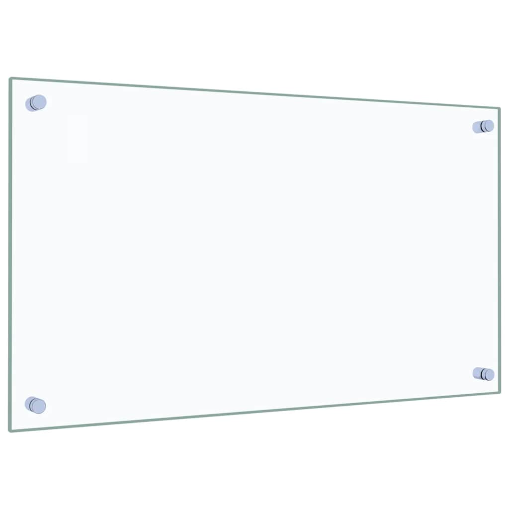 Kitchen Backsplashes 70x40 cm Tempered Glass 2 pcs Transparent 70 cm