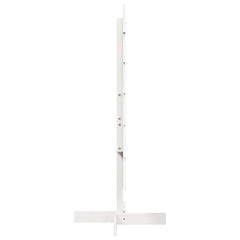vidaXL Wooden Christmas Tree for Decoration White 120 cm Solid Wood Pine 4